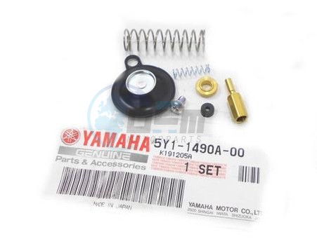 Product image: Yamaha - 5Y11490A0000 - DIAPHRAGM SET 1  0