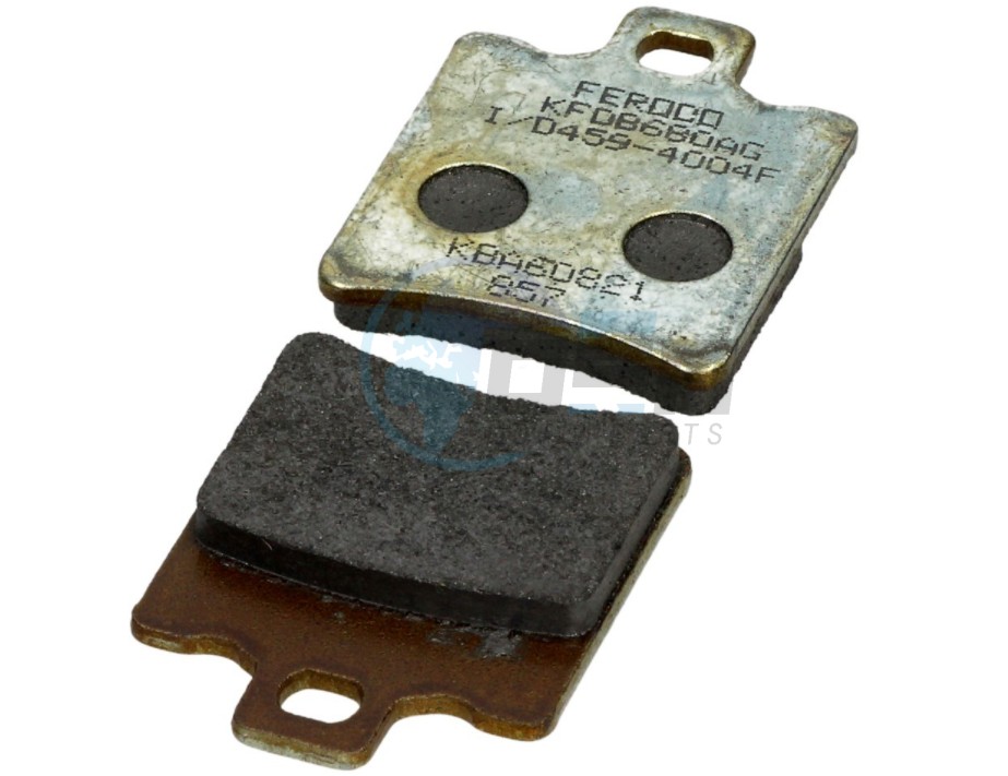 Product image: Piaggio - 498454 - BRAKE PADS SET  0