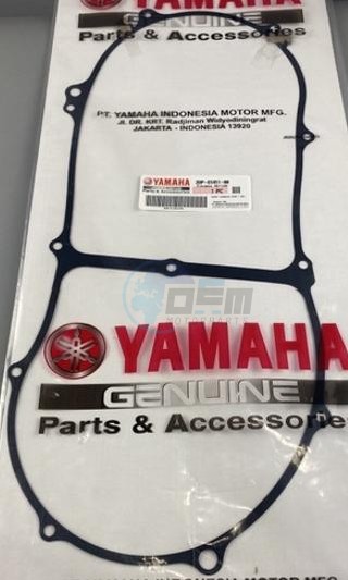 Product image: Yamaha - 2DPE54510000 - GASKET, CRANKCASE  0