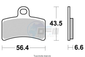 Product image: Sifam - S1802N - Brake Pad Sifam Sinter Metal   S1802N 