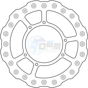 Product image: Ferodo - FMD0460MXR - Brake disc fixed 