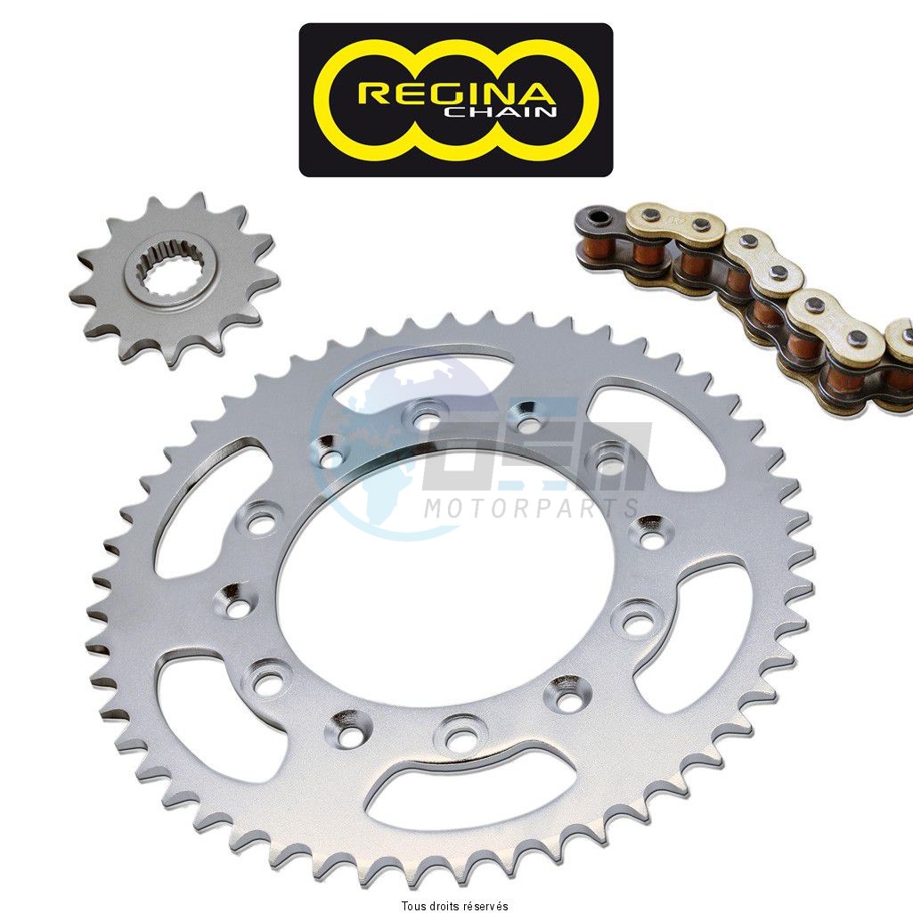 Product image: Regina - 95H025036-RS3 - Chain Kit Honda Cb 250 Two Fifty Hyper Reinforced year 92 97 Kit 14 31  0