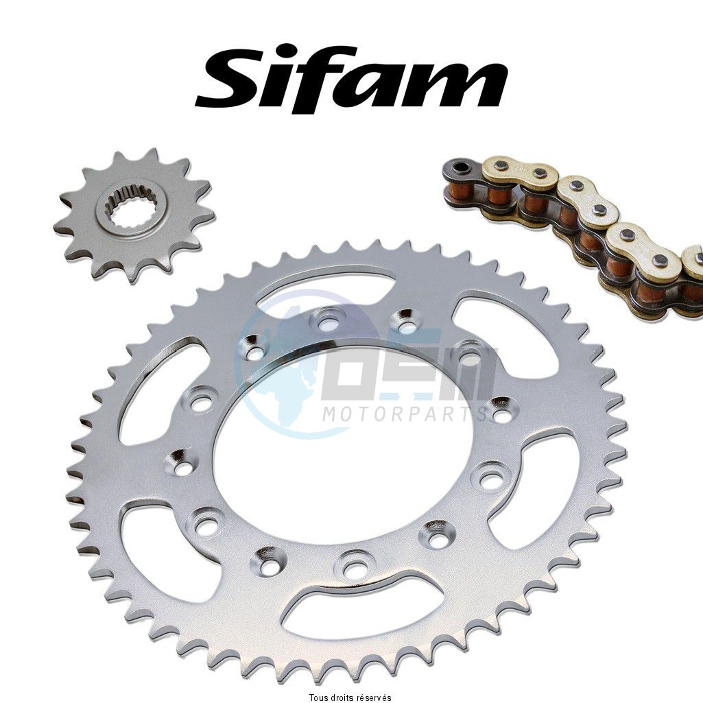 Product image: Sifam - 95H10005-SDC - Chain Kit Honda Cbx 1000 Z Special O-ring year 79 80 Kit 15 35  0