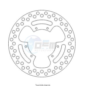 Product image: Sifam - DIS1206W - Brake disc Fixed Wave 