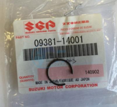 Product image: Suzuki - 09381-14001 - CIRCLIP  0