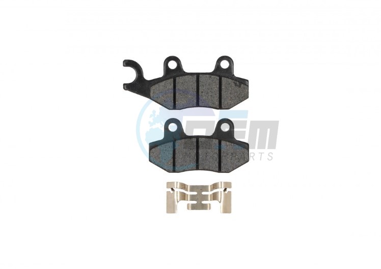 Product image: Aprilia - 867239 - Kit Brake pads couple  0