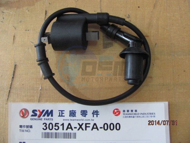 Product image: Sym - 3051A-XFA-000 - BOBINE FIDDLE 3/SYMPHONY ST  0