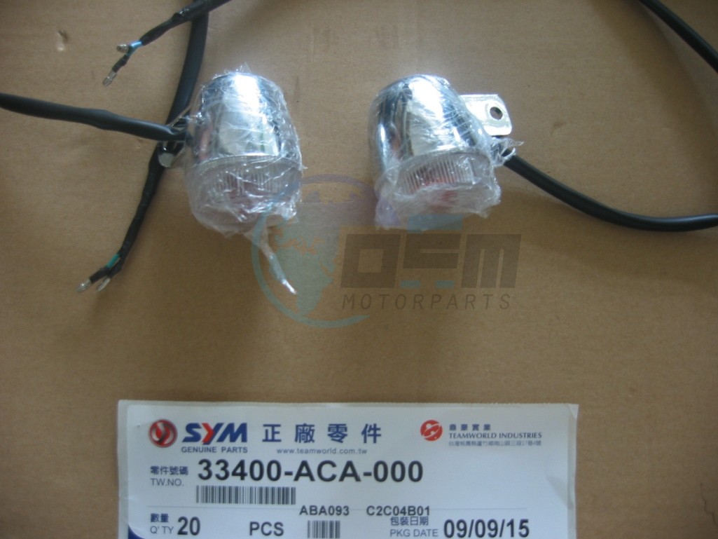 Product image: Sym - 33400-ACA-000 - R.FR.WINKER  0