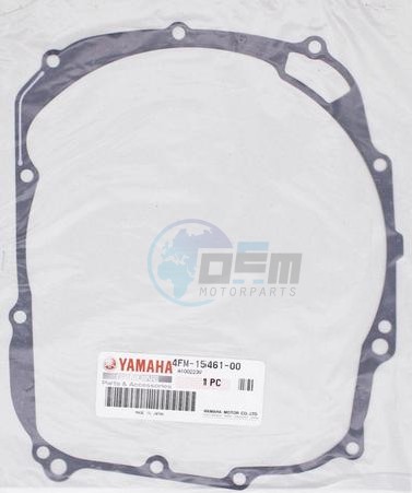 Product image: Yamaha - 4FM154610000 - GASKET, CRANKCASE COVER 2   0