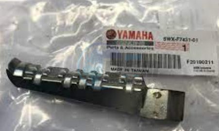 Product image: Yamaha - 5WXF74310100 - FOOTREST REAR 1  0
