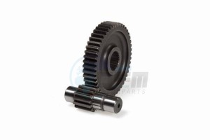 Product image: Malossi - 678938 - Gear wheel secondairy - HTQ Teeth-ratio 13/48 - Cannelures Ø17mm 