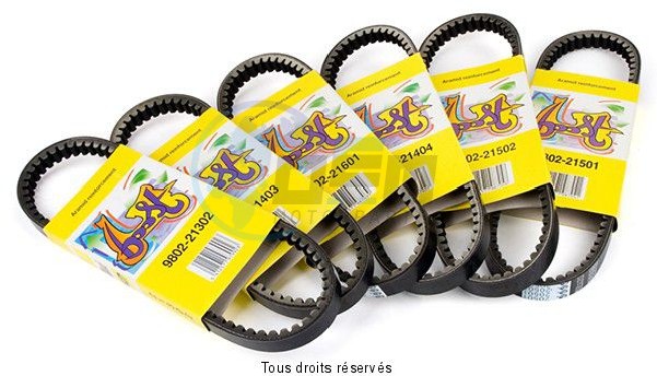 Product image: Boost + - COU21504 - Transmission Belt Scooter Standard 736 x 17 x 9.5    0