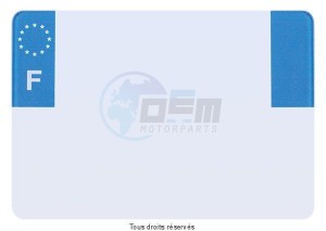 Product image: Divers - PSME2113 - Registration Plate 210x130 Euro 