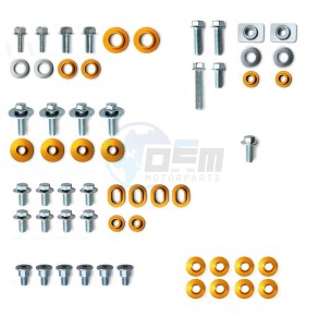 Product image: Cycra - 1CYC-BK4004 - FASTENER SET YAMAHA 2S 17 