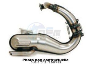 Product image: Giannelli - 30507 - Exhaust Damper LML Star 125/150 2T SE 125/150 Alu 