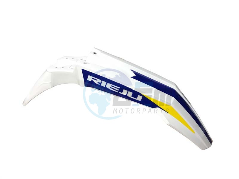 Product image: Rieju - 0/R00.050.5024 - FRONT MUDGUARD WITH STICKER 390.5340  0