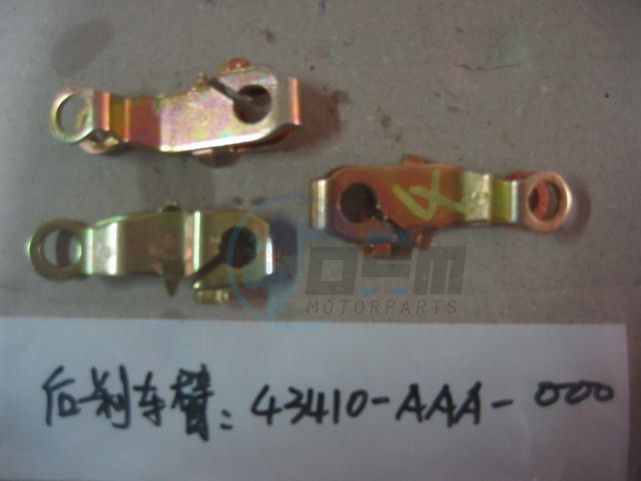 Product image: Sym - 43410-AAA-000 - RR.BRAKE ARM  1