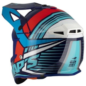 Product image: Swaps - CSW6G1103 - Helmet Cross BLUR S818 - Red / Blue Brillant - Size M 