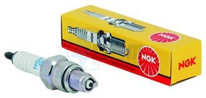 Product image: Ngk - BKR6E - Spark plug BKR6E Ã˜14mm Length Thread: 19mm Wrench: 16mm - Olive Monobloc 