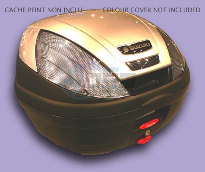 Product image: Suzuki - 990D0-G3701-000 - TOP CASE E370, WITHOUT COLOR COVER  0