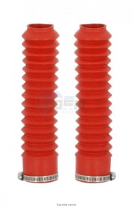 Product image: Sifam - SOU1004 - Front Fork Inner Tube protector Red Ø: 32/Ø48mm - Length: 240mm    
