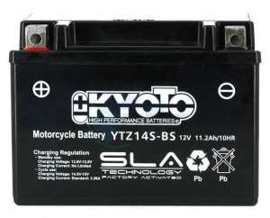 Product image: Kyoto - 512139 - Battery  Ytz14s-bs SLA-AGM - Without Acid. Ready to Use 