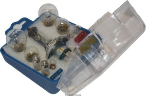 Product image: Kyoto - COFFRETH4 - Case Light bulbs Spare H4 Light bulb H4 + Light bulb + Fuse   