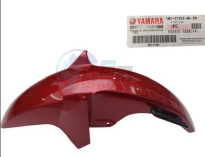 Product image: Yamaha - 18CY215100P0 - FRONT FENDER ASSY  0