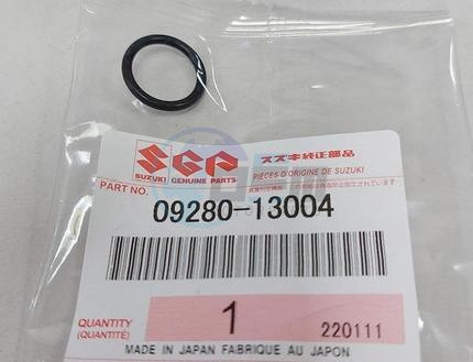 Product image: Suzuki - 09280-13004 - O RING D:1.9 ID  1