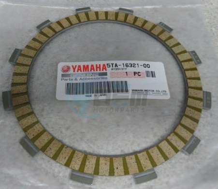 Product image: Yamaha - 5TA163210000 - PLATE FRICTION  0
