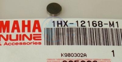 Product image: Yamaha - 1HX12168M100 - PAD, ADJUSTING 2 (1.65)  0