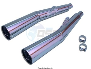 Product image: Marving - 01K2074 - Silencer  MASTER Z 1300 Approved - Sold as 1 pair Chrome  