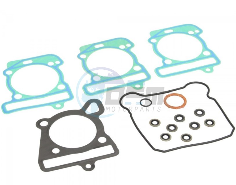 Product image: Piaggio - 494651 - GASKET SET 125 CC NOT LEADER  0