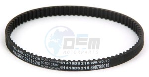 Product image: Piaggio - 286162 - V-Belt - Toothed-belt Oil pump PIAGGIO 50 - 2T 