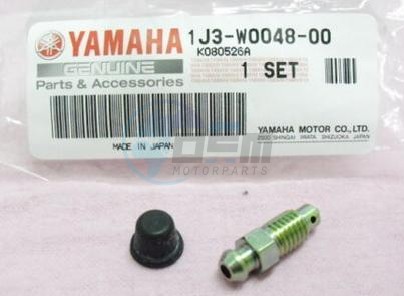 Product image: Yamaha - 1J3W00480000 - BLEED SCREW KIT  0