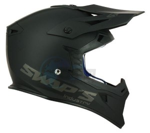 Product image: Swaps - CSW1F1004 - Helmet Cross BLUR S818 - Black Mat - Size L 