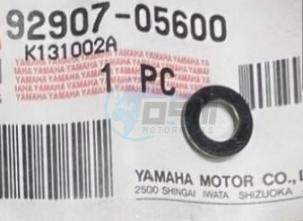 Product image: Yamaha - 929070560000 - WASHER, PLATE   0