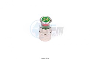 Product image: Kyoto - PSI3537 - Valve cap with pressure metere 34psi Conversion: 2,26 Bar   