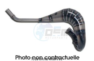 Product image: Giannelli - 55001HF - Exhaust Collector Husqvarna CR 65 '11    