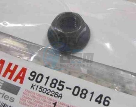 Product image: Yamaha - 901850814600 - NUT, SELF-LOCKING   0