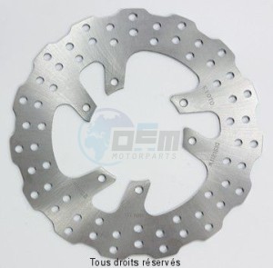 Product image: Sifam - DIS1211W - Brake Disc Yamaha  Ø230x102x86  Mounting holes 6xØ6,5 Disk Thickness 3,5 