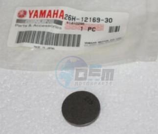 Product image: Yamaha - 26H121693000 - PAD, ADJUSTING  0
