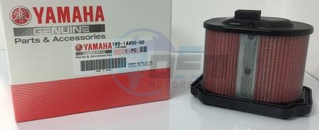 Product image: Yamaha - 1WS144500000 - ELEMENT ASSY, AIR CLEANER  0
