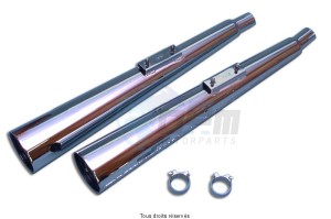 Product image: Marving - 01K2036 - Silencer  MARVI Z 650 Approved - Sold as 1 pair Chrome  