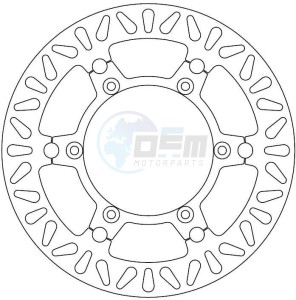 Product image: Ferodo - FMD0275RF - Brake Disc Floating YAMAHA - Approval TÜV 