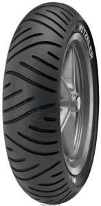 Product image: Metzeler - MET931700 - Tyre  120/70 - 13 M/C 53L TL ME 7 Teen Front/Rear 