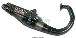Product image: Giannelli - 31608E - Exhaust REVERSE X8R-S 98/01 CEE E13 Silencer  Kevlar   