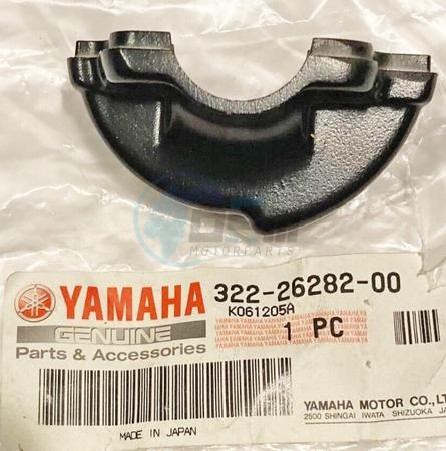 Product image: Yamaha - 322262820000 - CAP, GRIP UNDER  0