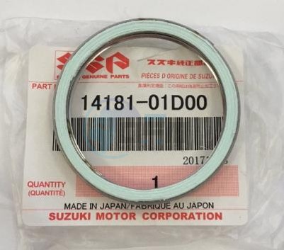Product image: Suzuki - 14181-01D00 - GASKET,EXHAUST  0