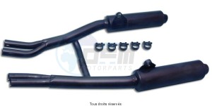 Product image: Marving - 01Y2027 - Silencer  MASTER FZ 750 85 Approved - Sold as 1 pair Black  